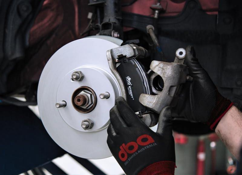 dba DBA3050S-10 Street T2 Slot Kp Usa Only [ Subaru Wrx Sti (Brembo 6 Pot R Yellow Calipers) 19 Inch Rim 04/17-> F ]