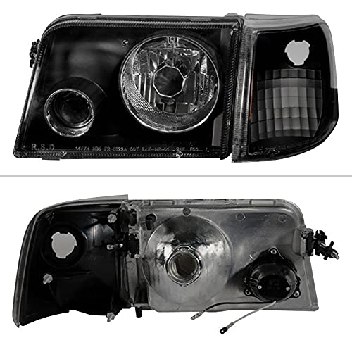 Ford Ranger Xtune PRO-JH-FR93-SET-BK Projector Headlight