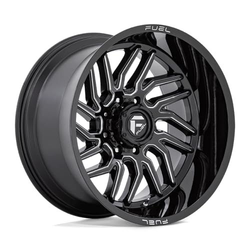 1PC Fuel D807 24X12 5X150 G-BLK-MILL -44MM - D80724205647