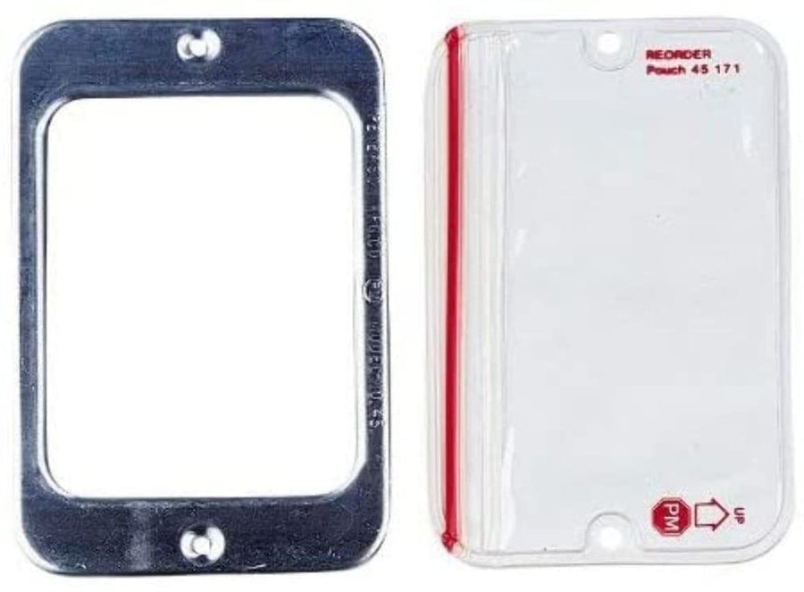 Peterson Manufacturing 45 Stop & Tail 7.25"x4.875" Cert Holder (Rectangle, withPch), 1 Pack