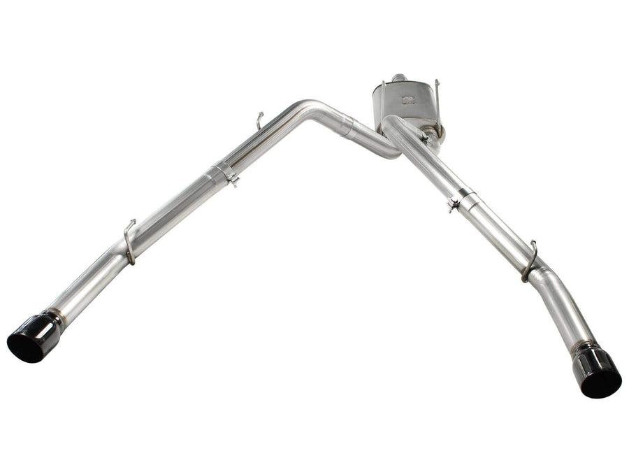 MACH Force XP aFe 49-42013-B 3" Stainless Steel Dual Cat-Back Exhaust System for Dodge RAM 1500 V8-5.7L Engine