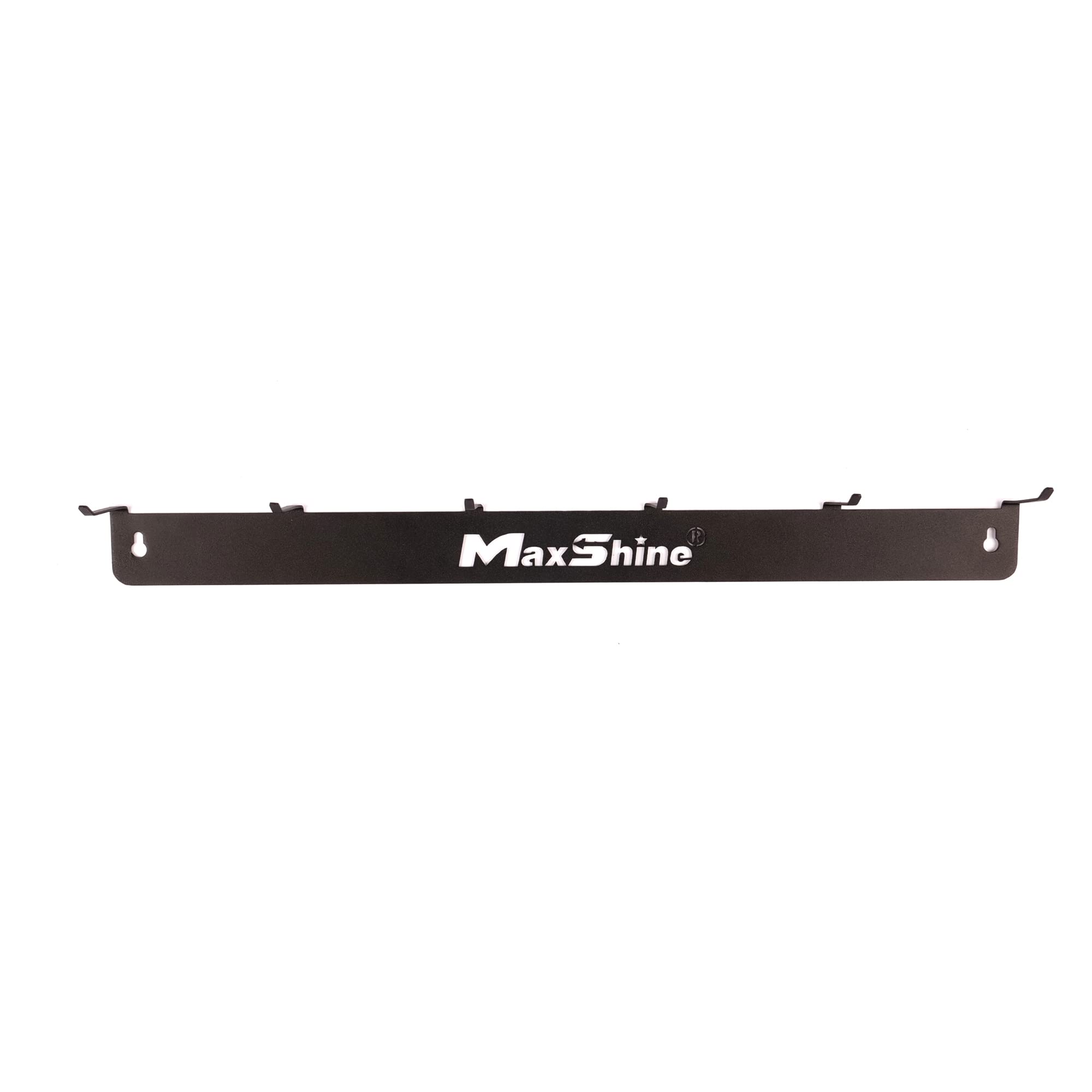 Maxshine Detailing Brush Universal Hanger - 6 Organizer Hooks, Lightweight Wall-Mounted Design for Auto Detailing Supplies, Ideal for Garage & Mobile Use, Easy to Install Car Care Organizer