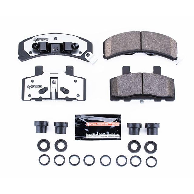 Power Stop Z36-368 Z36 Truck & Tow Carbon Fiber-Ceramic Brake Pads with Hardware For Chevrolet C1500, Chevrolet K1500, GMC C1500, GMC K1500 [Model Specific]