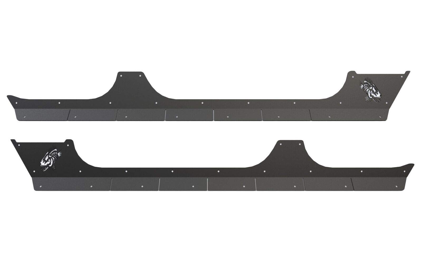 Jeep JK Fishbone Offroad Rocker Guards Scale Armor 07-18 Wrangler JK 2 Door