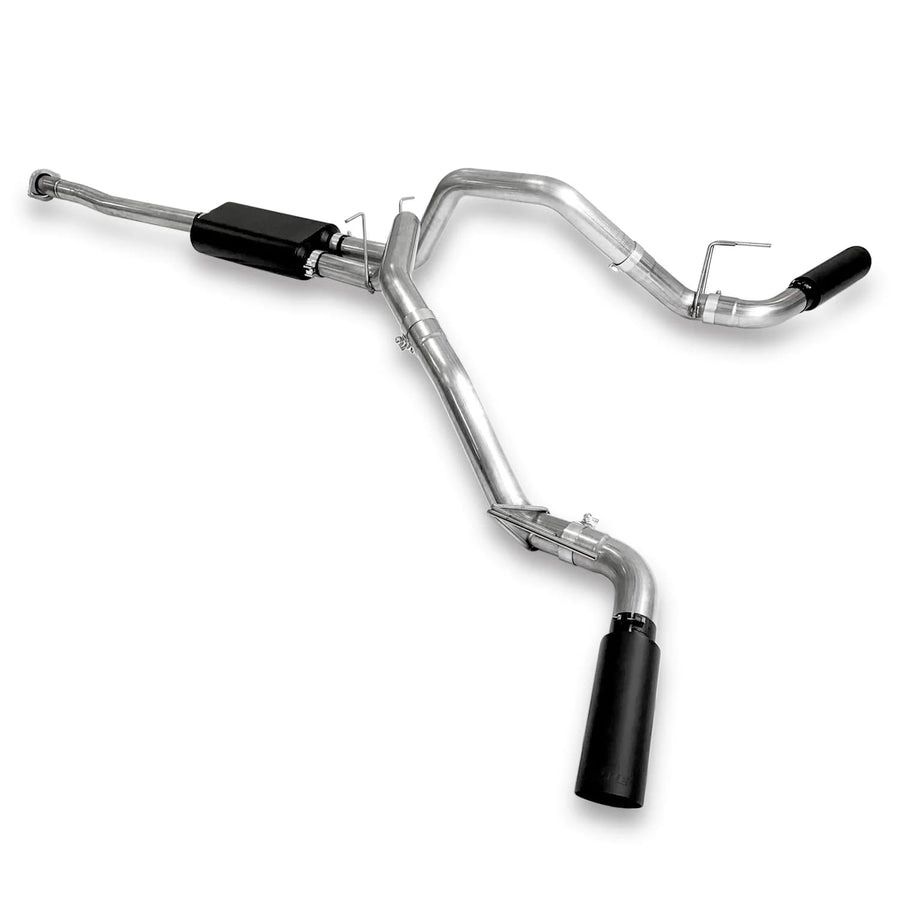 2019-2023 RAM 1500 Cat-back Exhaust System 5.7L HEMI Dual Exit Black Ceramic Coated Tips