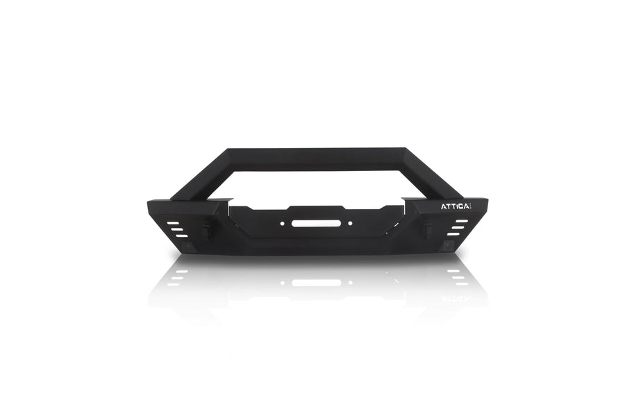 Attica4x4 Cobra Tek - Front Bumper Skid Plate Modular | Compatible with Ford Bronco (2021-2023) | Heavy-Duty Steel with Customization Versatile | Black Powder Coat Textured | Installation Easy