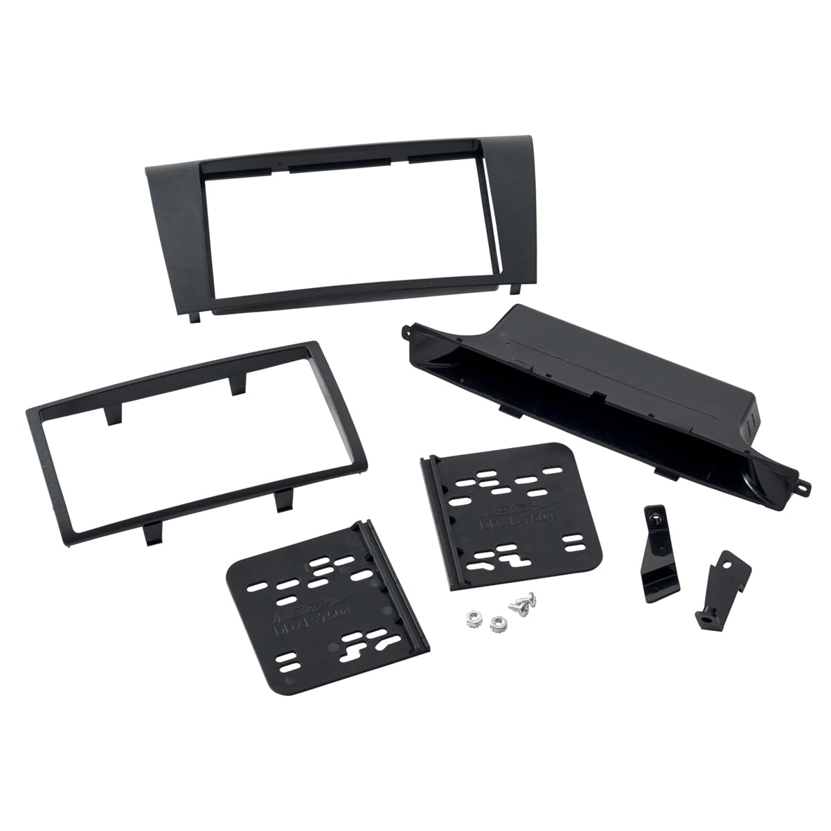 Metra 95-7504 Electronics Double Din Installation Dash Kit for 2004-2009 Mazda 3 Install Kit, Black, Apple