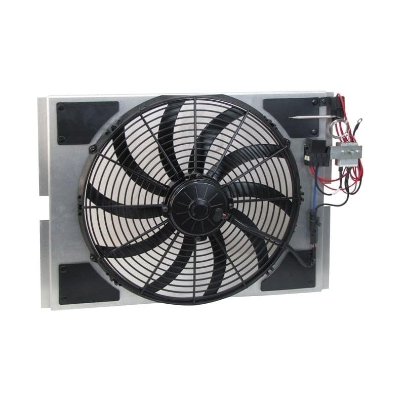 67-9 Sb 20" Elec Fan & Shroud Scott Drake - (C7ZZ-8146-8600)