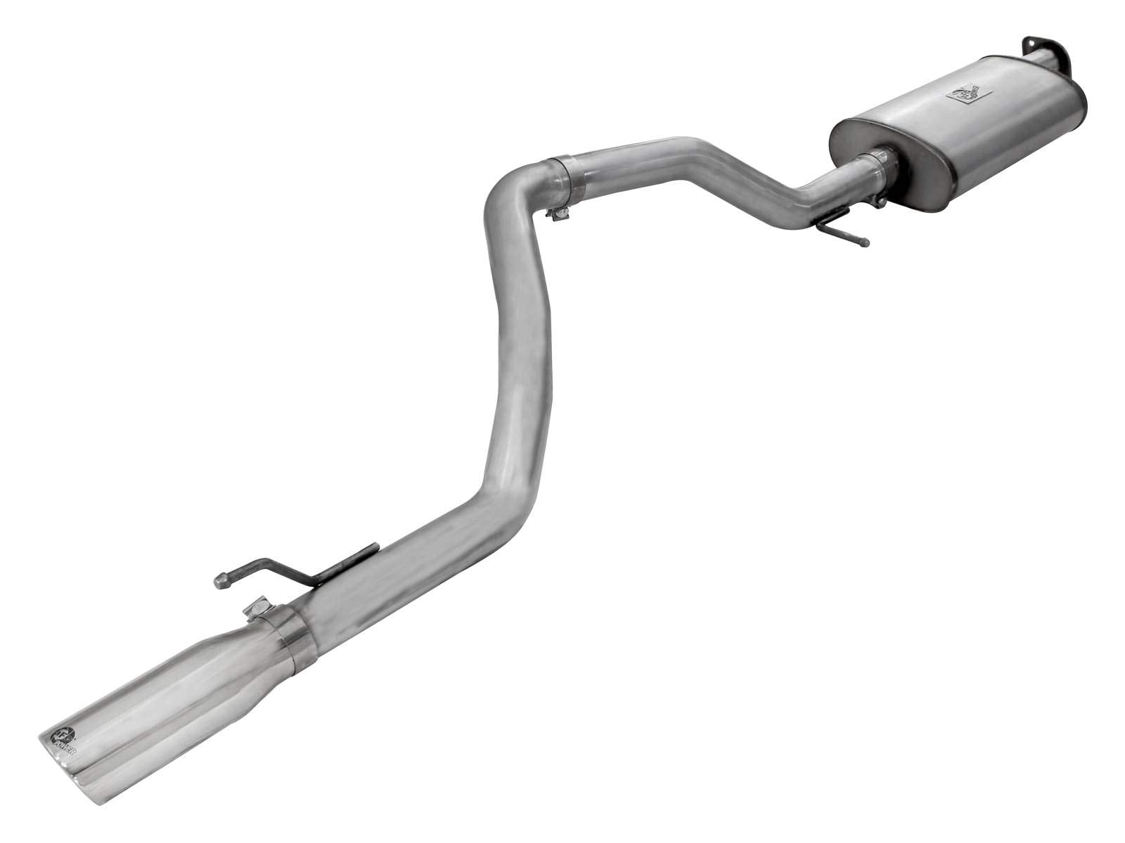 aFe Power MACH Force-Xp (49-48052) 3" Stainless Steel Cat-Back Exhaust System with Polished Tip for Jeep Commander V8-4.7L Engine