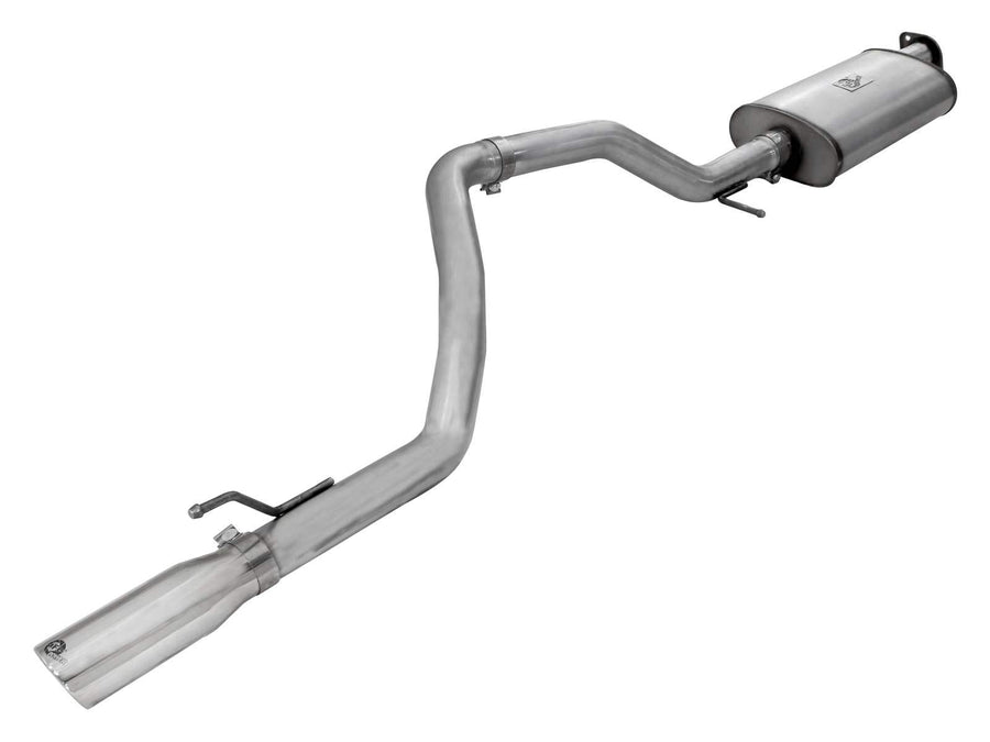 aFe Power MACH Force-Xp (49-48052) 3" Stainless Steel Cat-Back Exhaust System with Polished Tip for Jeep Commander V8-4.7L Engine