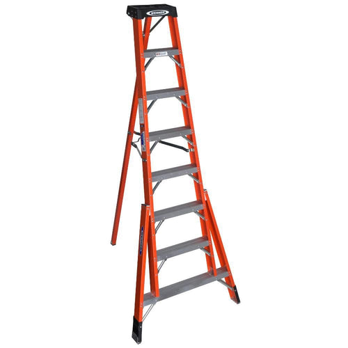 FTP6208, Werner, Tripod Stepladder, Fg, 8 Ft. H, 300 Lb Cap.