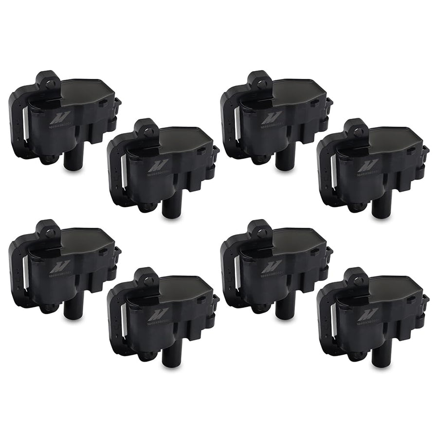 Mishimoto Coil Ignition, Compatible with GM LS1/LS6 Engines 1997-2002, Set of 8