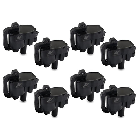 Mishimoto Coil Ignition, Compatible with GM LS1/LS6 Engines 1997-2002, Set of 8