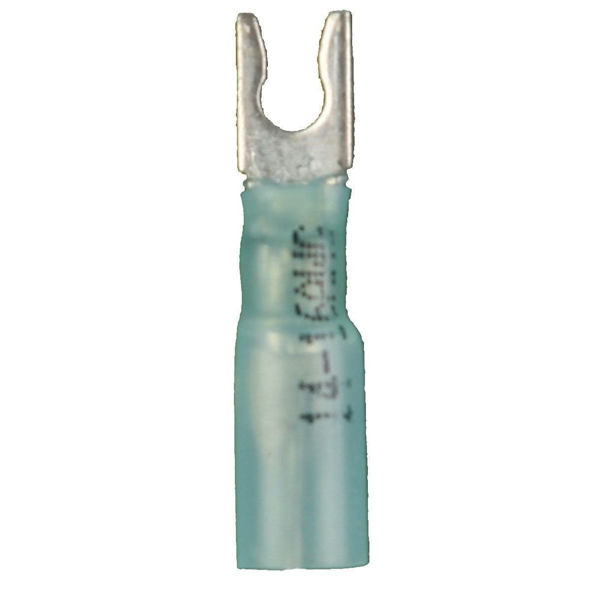HSBVST10 Install Bay Heat Shrink Spade Terminal Nylon Connector 16/14 Gauge #10 Locking Spade (100-Pack)