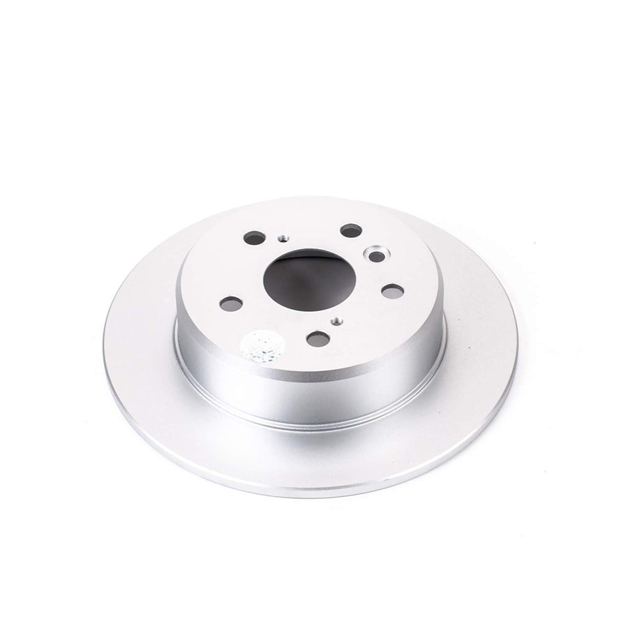 Power Stop JBR738EVC Evolution rear Genuine Geomet® Coated Brake Rotor For Lexus RX300 1999-2003, Toyota Highlander 2001-2003 [Model Specific]