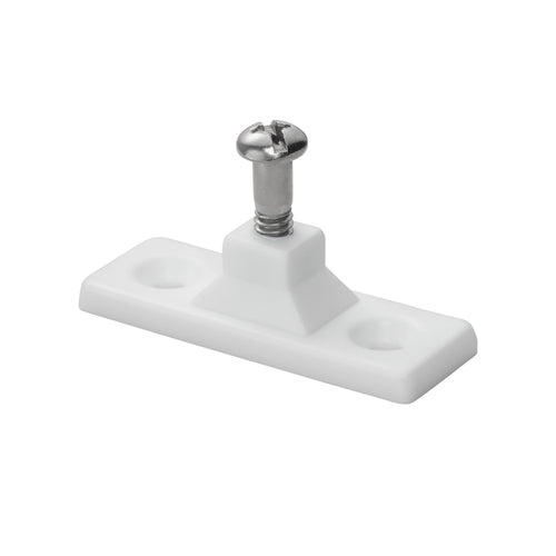 Nylon Side-Mount Deck Hinge Whitecap 3415WP - White, Pair