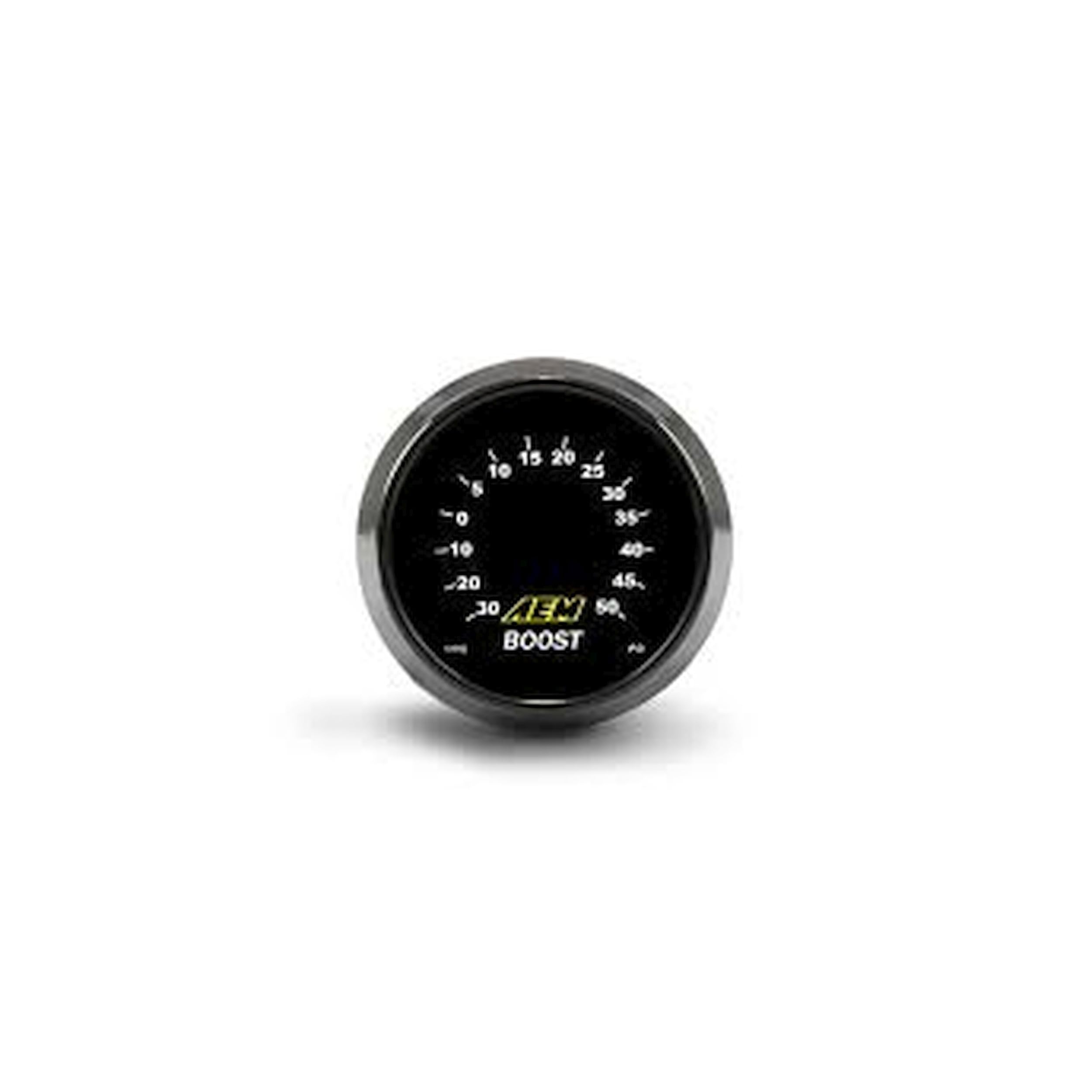 30-4408 AEM -30-50 PSI Boost Gauge