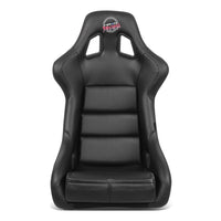 Bucket Racing Seat NRG Innovations FRP-302BK-V Double Layer FRP Black Vinyl Wrapped Mixed-density Foam 5 Point Harness Compatibility