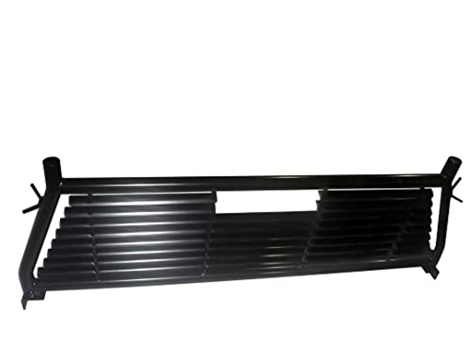 Round Tube TrailFX H0004B Louvered Headache Rack – Black Powder Coated Steel – Fits Ford F-150 1997-2020