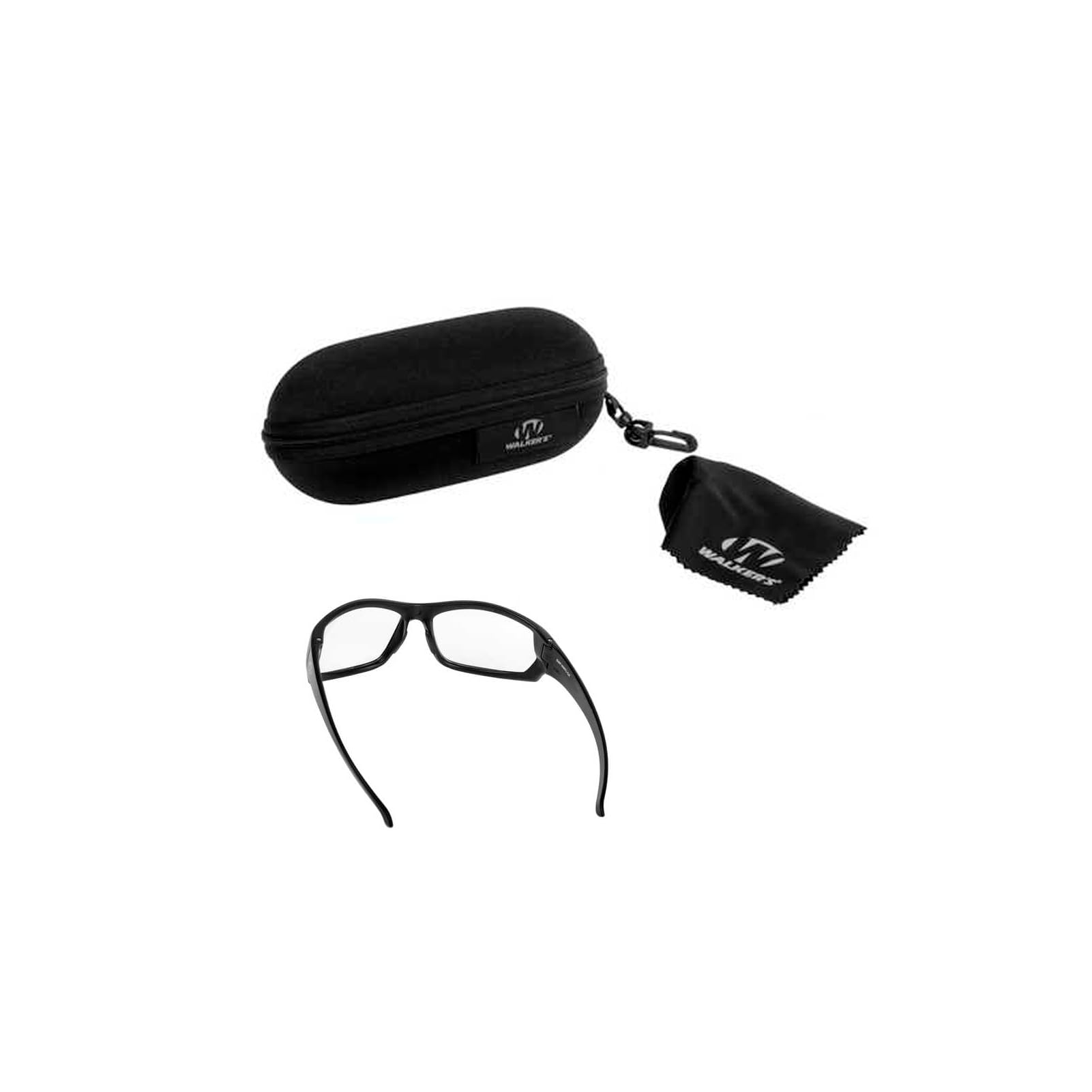 Carbine Walker's Full-Frame Shooting Glasses with Case (Clear)