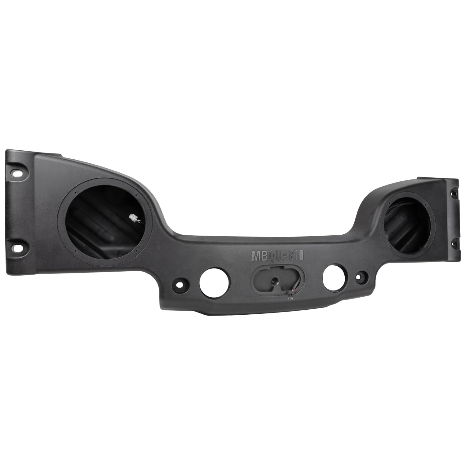 MB Quart Jeep Wrangler JK (2007-2018) Rear Overhead Soundbar Enclosure MBQJK-28E - Fits Dual 8" Speakers, OEM Replacement, Composite Construction, Easy Drop-in Installation