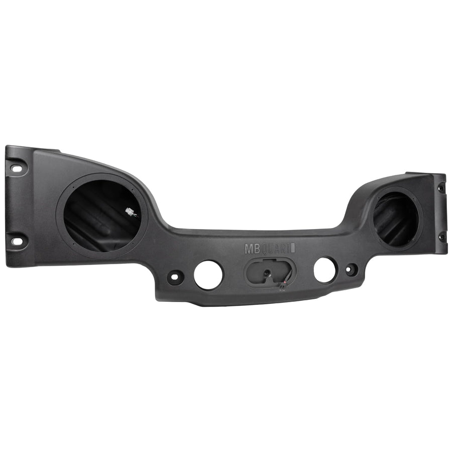 MB Quart Jeep Wrangler JK (2007-2018) Rear Overhead Soundbar Enclosure MBQJK-28E - Fits Dual 8" Speakers, OEM Replacement, Composite Construction, Easy Drop-in Installation