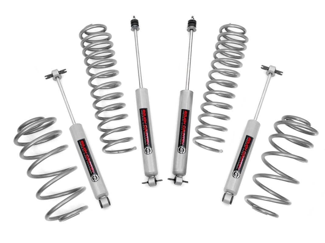 2.5" Lift Kit Rough Country for 1997-2006 Jeep Wrangler TJ LJ | 6 CYL - 653.20