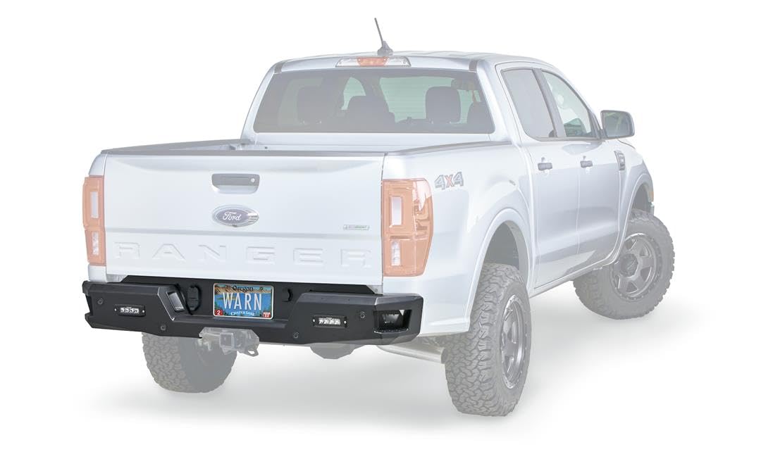 Ascent WARN 105863 Rear Bumper, Fits: Ford Ranger (2019-2020)