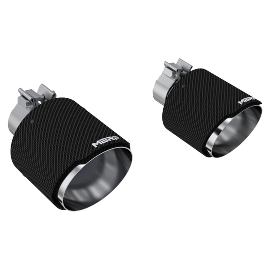 Carbon Fiber Tip Set for Subaru/Toyota BRZ/GR86 2017-2025, 5-Inch, T5202CF by MBRP