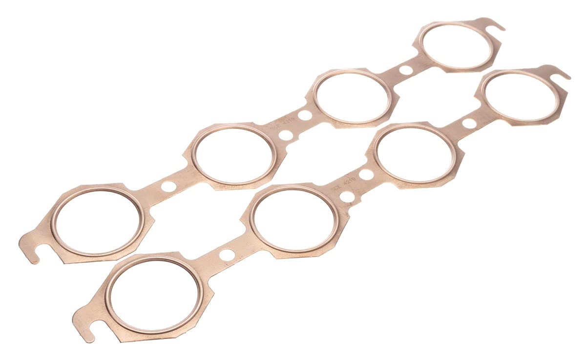 Pro Copper SCE Exhaust Header/Manifold Gasket, 2.130 in Round Port, Copper, Pair