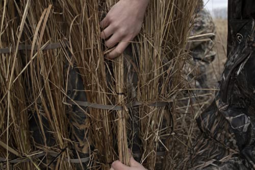 4-Person G-Blind Hunting Blind | Unique G-Shaped Frame Waterfowl Blind in Mossy Oak Shadow Grass Habitats Camo