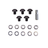 Hrdwr Kt Ff 5 Black Ss Hex Bolts Trailfx TFPBOLTS