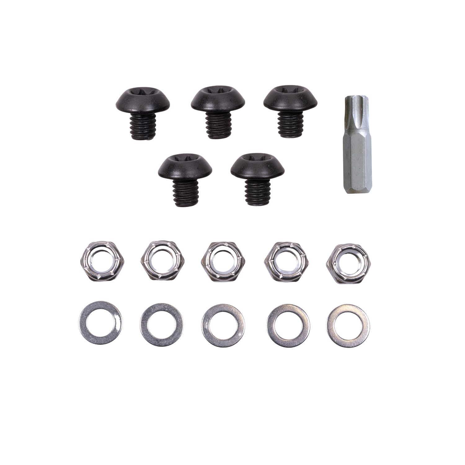 Hrdwr Kt Ff 5 Black Ss Hex Bolts Trailfx TFPBOLTS
