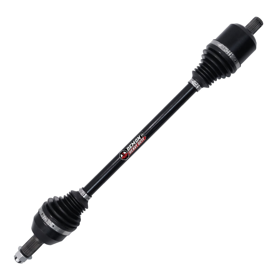Demon Powersports Rear Heavy Duty Left/Right Axle (2015-20) Polaris General 1000, RZR 900/1000, in 4340 Chromoly Steel, Dual Heat Treated Strength, Gives Wider Angles OEM: 1333947, OE#1334351