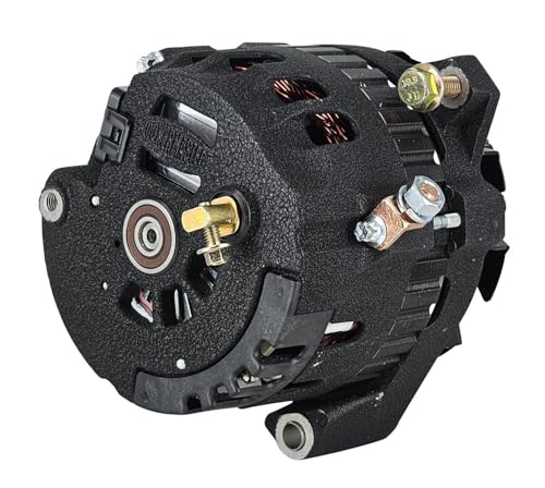 GM CS130 Powermaster Black Wrinkle 140A 6 Groove Pulley