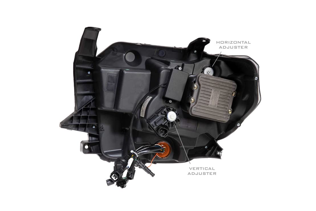 Toyota Tundra 14-21 Morimoto XB LED Headlights, Plug and Play Amber DRL Headlight Assemblies (LF532.2-A-ASM)