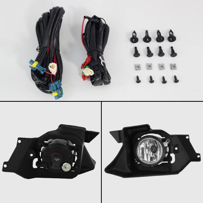 Fog Lights Chrome/Clear Spyder Auto 5076076