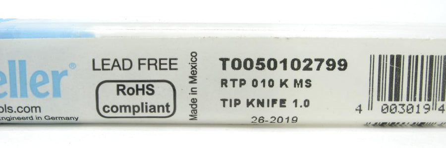 Welding Tool RTP 010 K Ms Tip Knife 1.0