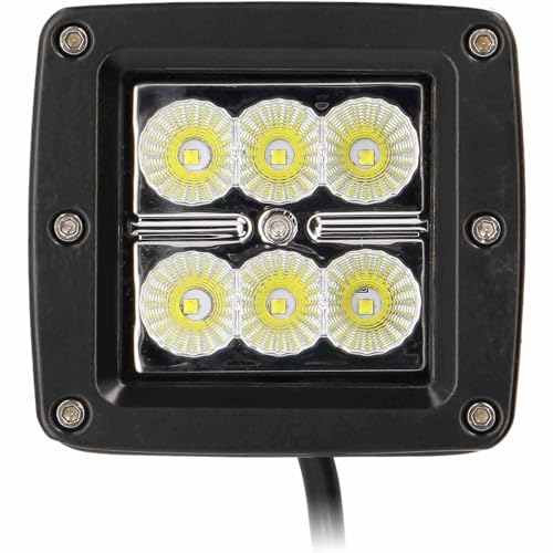 3” Daytona Lights Traditional 6 LED Cube Lights (Flood) – 2 Pack