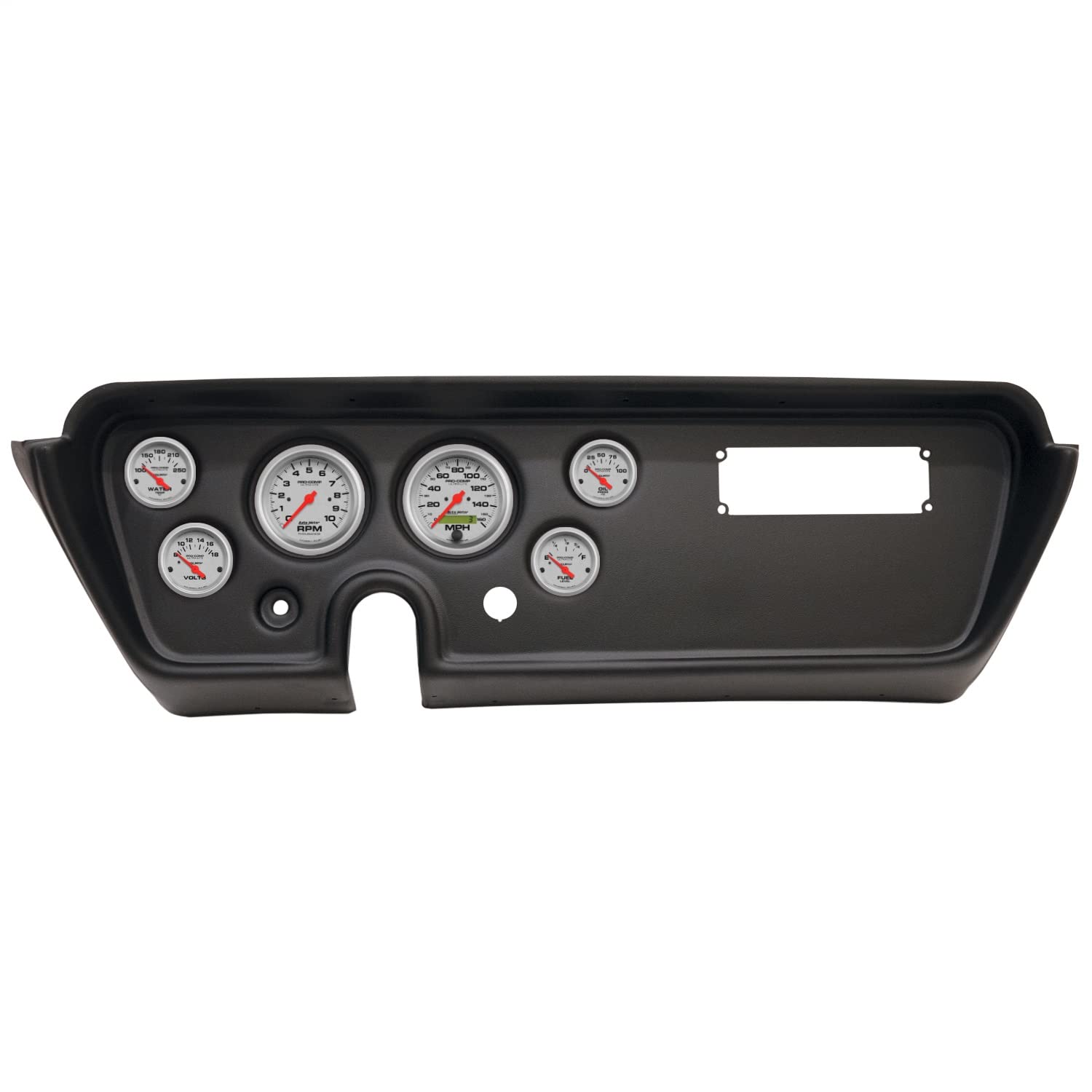 AutoMeter Dash Kit Direct Fit, (3 3/8" X2, 2 1/16" X4), Pontiac GTO/Lemans 67, Ultra-Lite (2113-13)