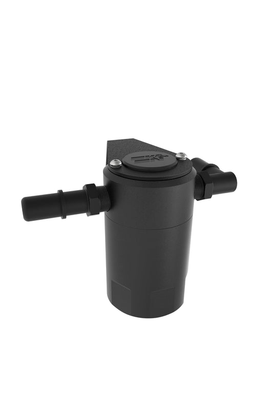 Air Oil Separator K&N Compatible with 2018-2023 Ford Mustang GT & 2021-2023 Mustang Mach 1 | 2019-2020 Mustang Bullitt | Catch Can, Engine Performance Boost, 81-0802