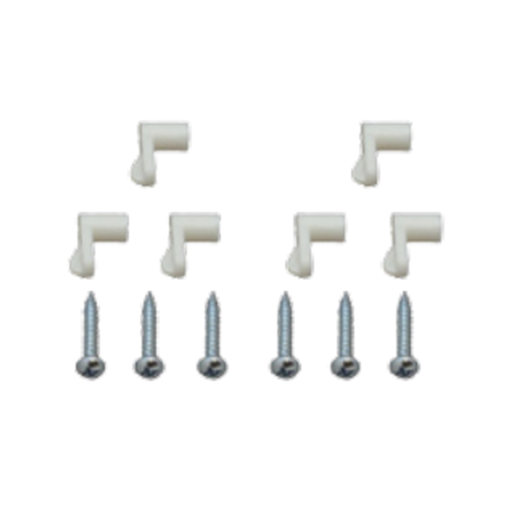 3/8" Nylon Clip W/Screws AP Products (6/ctn)
