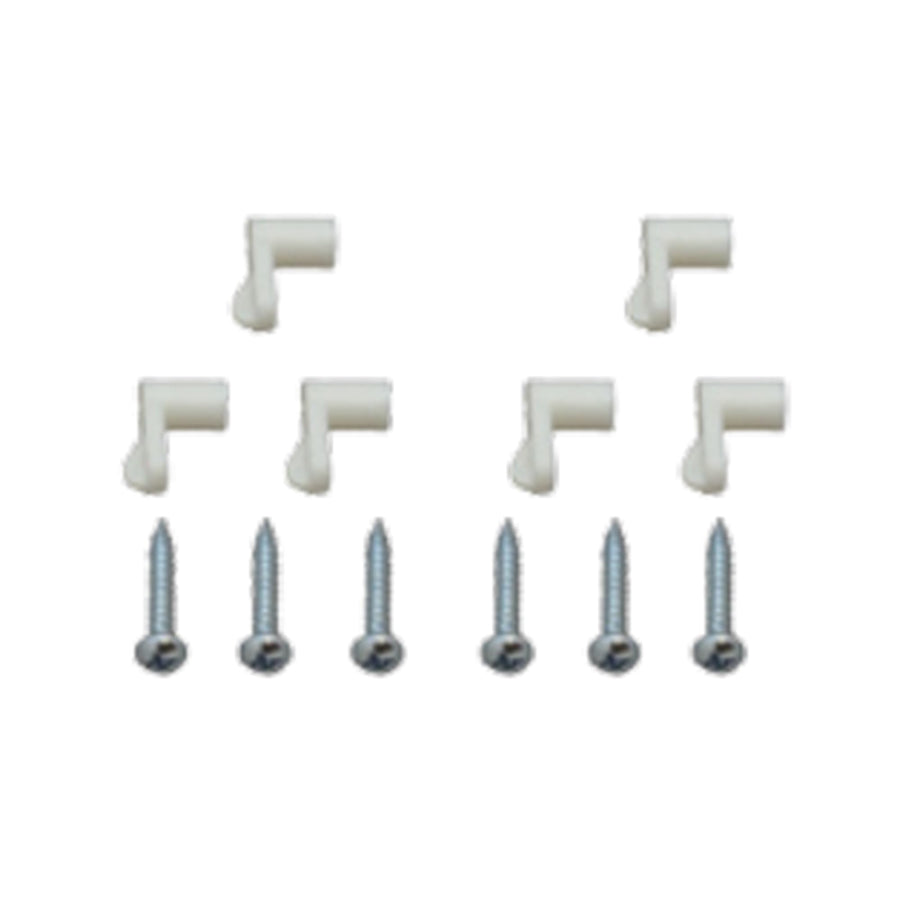 3/8" Nylon Clip W/Screws AP Products (6/ctn)