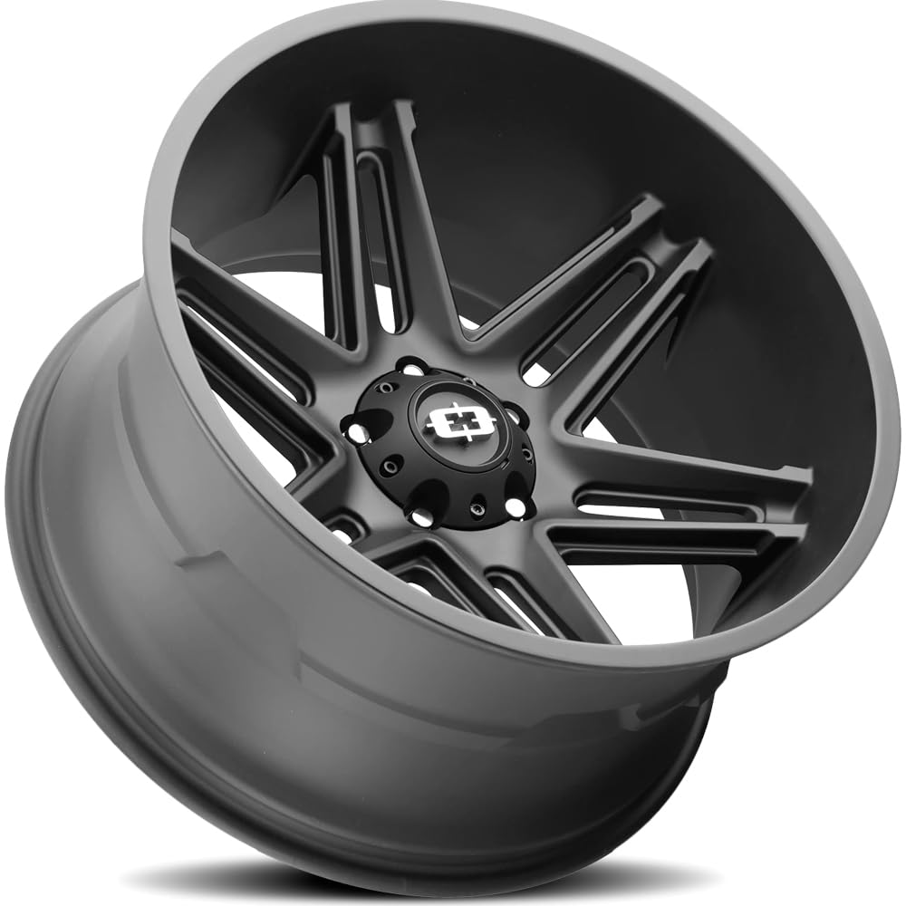 20x10 Vision 363 Razor 5x150-25mm Satin Black Wheel Rim 20" Inch