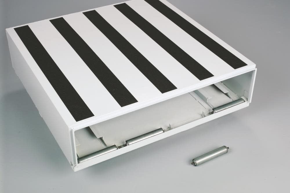 Jobox Delta 661980 48" x 12" x 9" Tall Storall Steel Compartment Drawer Unit