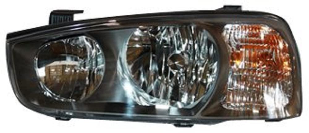 Left Headlight Assembly TYC Compatible with 2001-2003 Hyundai Elantra