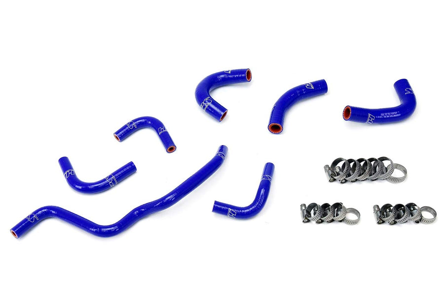 HPS Reinforced Blue Silicone Oil Cooler and Throttle Body Coolant Hose Kit 57-1857-BLUE