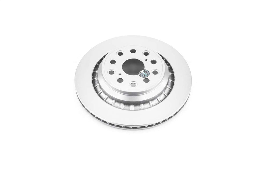 Rear Power Stop JBR1353EVC Evolution Geomet Coated Brake Rotor For Lexus LS460 2007-2017 | Lexus LS600h 2008-2016 [Vehicle Specific]