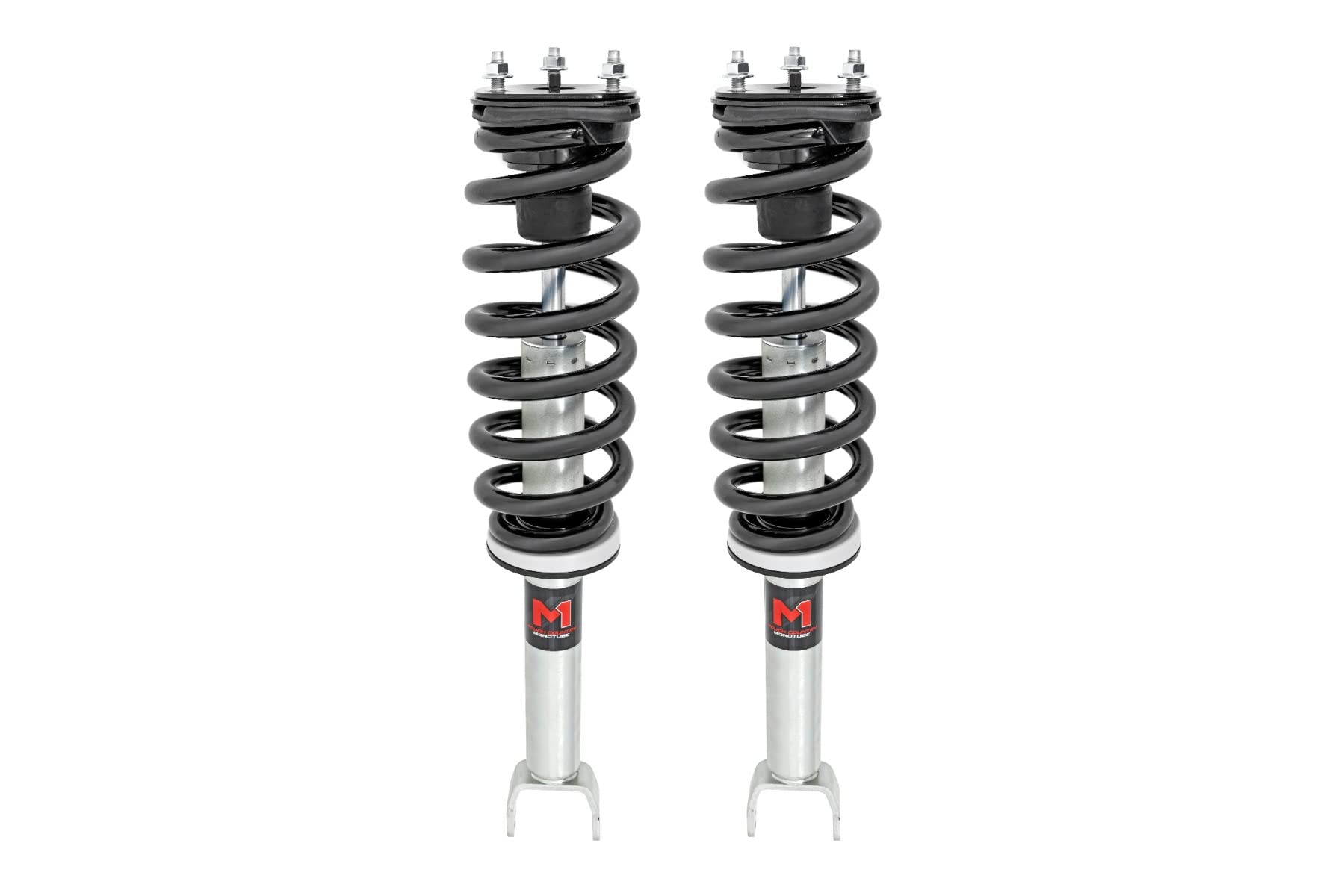Rough Country M1 Loaded Struts w/6" Lift for Ram 1500 (2019-2025) - Adjustable Ride Height, Enhanced Handling & Control, Set of 2