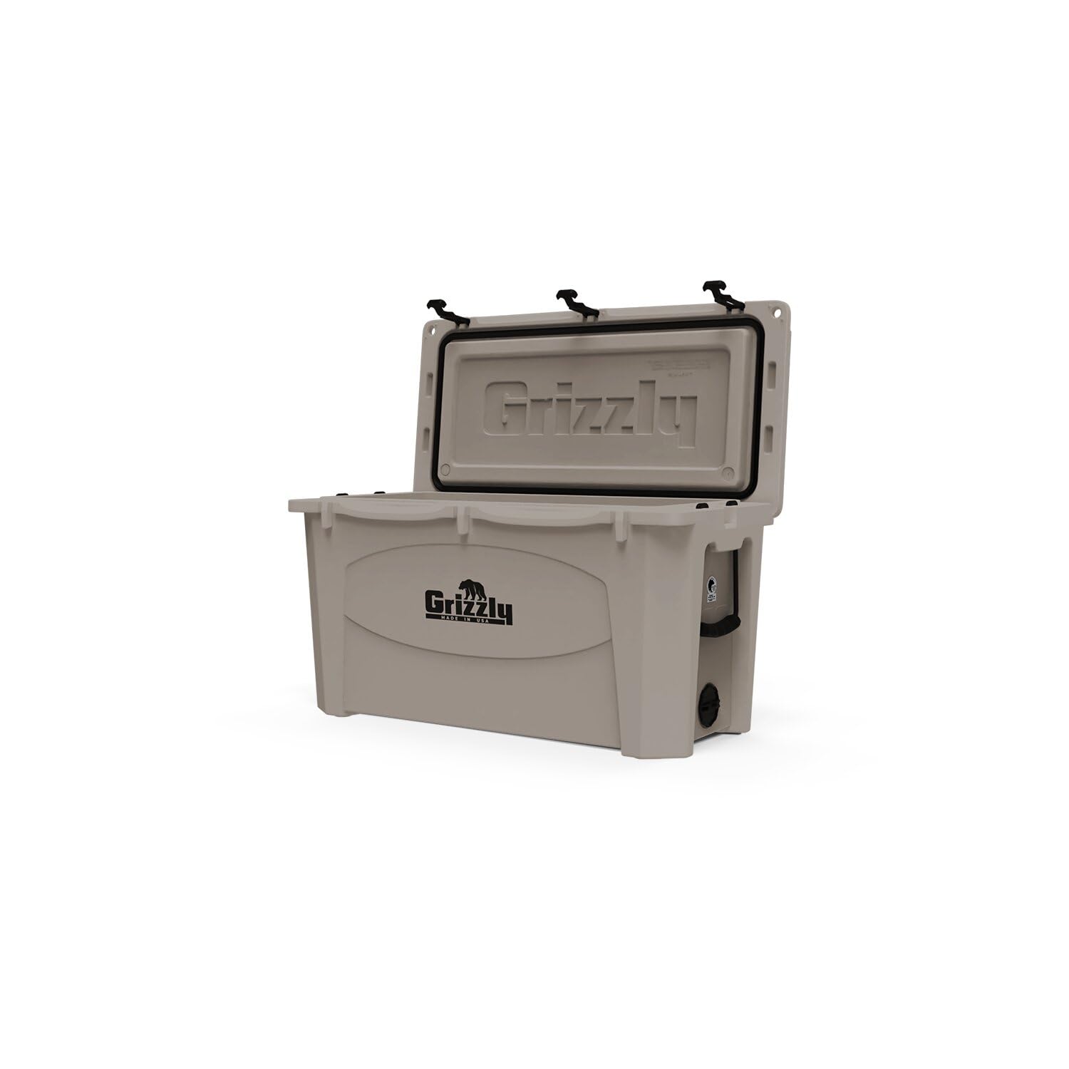 100 Cooler Grizzly | 100 qt Ice Chest Durable Rotomolded Insulated | Made in USA | Warranty for Life | for Beach Boat Camping Fishing Hunting | G100 | Whitetail